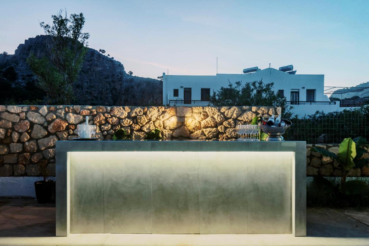 Lindos Villa Natura by Rhodes Villas Exterior foto